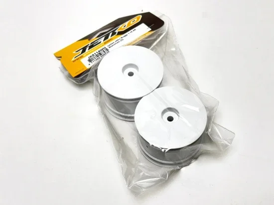 Jetko 1:10 Buggy Wheels - White - Rear (2) — image 3 of 3