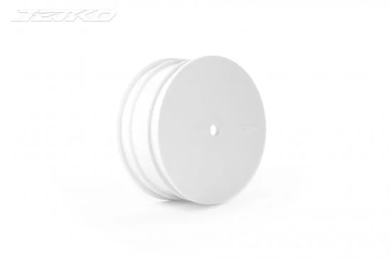 Jetko 1:10 Buggy Wheels - White - 2WD Front (2) — image 1 of 2