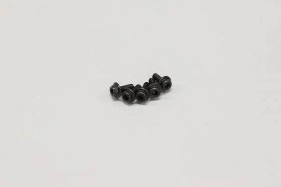 Kyosho Metallic Flanged Cap Screw 3X8mm (5) &mdash; image 2 of 3