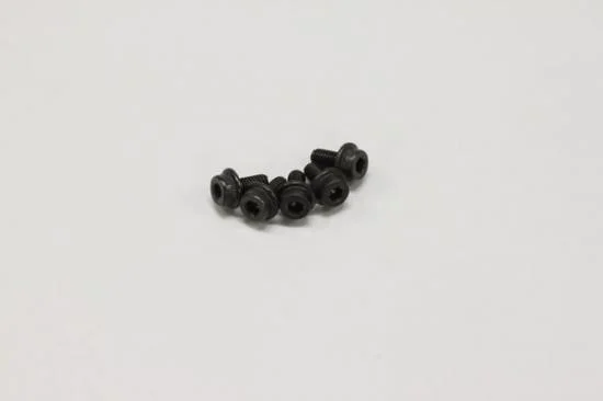 Kyosho Metallic Flanged Cap Screw 4X8mm (5) &mdash; image 2 of 8