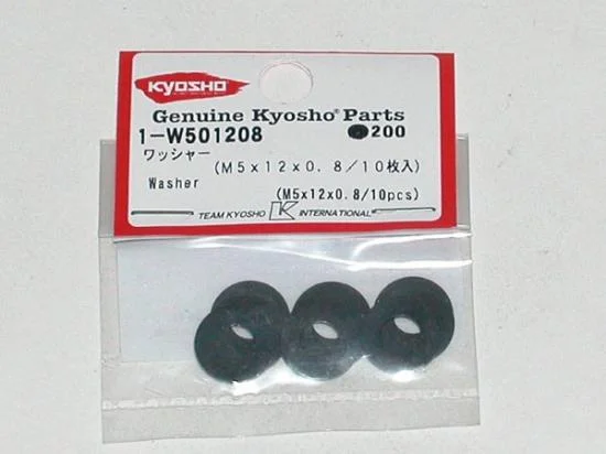 Kyosho Washers 5X12X0.8mm (10) — image 2 of 2