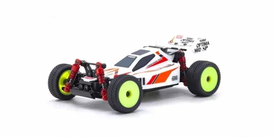 Kyosho Mini-Z MB010 Readyset 4WD Turbo Optima Mid Special White — image 2 of 5