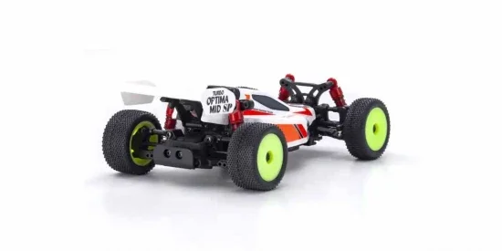 Kyosho Mini-Z MB010 Readyset 4WD Turbo Optima Mid Special White — image 5 of 5