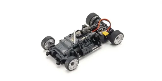 Kyosho Mini-Z MR04 RWD Corvette C8-R Gun Metal/White (W-MM/KT531P) — image 5 of 6