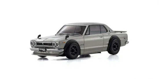Kyosho Mini-Z MR04 RWD Skyline 2000GT-R KPGC10 Silver (N-MM2/KT531P) — image 2 of 3