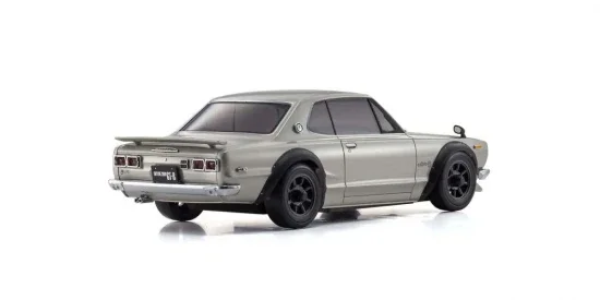 Kyosho Mini-Z MR04 RWD Skyline 2000GT-R KPGC10 Silver (N-MM2/KT531P) — image 3 of 3