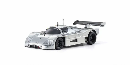 Kyosho Mini-Z MR04 RWD Sauber Mercedes C9 Chrome Silver (W-LM With Gyro) — image 1 of 3
