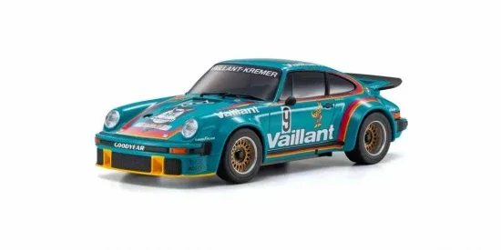 Kyosho Mini-Z MR04 RWD Porsche 934 RSR 1976 Vaillant #9 (N-RM/KT531P) — image 3 of 4