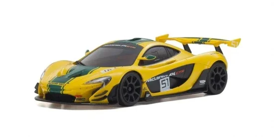 Kyosho Mini-Z MR04 RWD McLaren P1 GTR Yellow/Green (W-MM/KT531P) — image 3 of 6