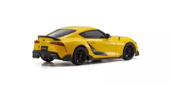 Kyosho Mini-Z MR04 RWD Toyota GR Supra TRD Aero Light Yellow (N-MM2) &mdash; image 7 of 8