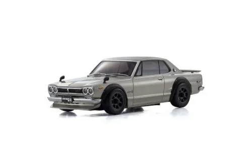 Kyosho Mini-Z AWD - Nissan Skyline 2000 GT-R KPGC10 Silver (MA020/KT531P) &mdash; image 2 of 5