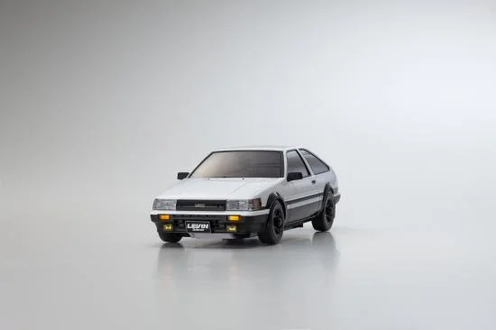 Kyosho Mini-Z AWD Toyota Corolla Levin AE86 White-Black (MA020N-L/KT531P) &mdash; image 5 of 7