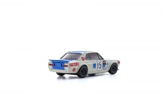 Kyosho Mini-Z AWD Skyline 2000GT-R KPGC10 Racing 72 Blue No15 (MA020/KT531P) — image 4 of 4