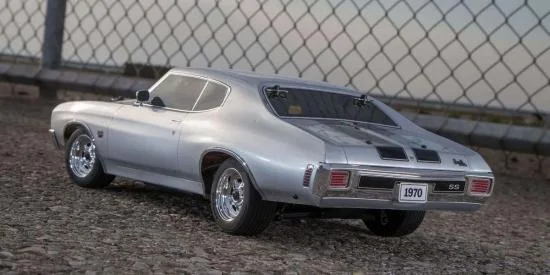 Kyosho Fazer MK2 (L) Chevy Chevelle SS454 1970 Silver Readyset — image 3 of 7