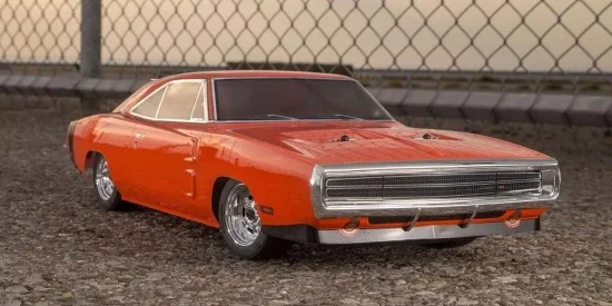 Kyosho Fazer MK2 (L) Dodge Charger 1970 Orange 1:10 Readyset &mdash; image 3 of 7