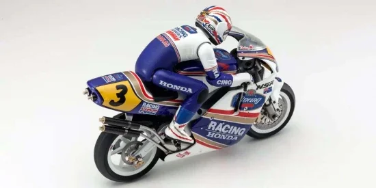 Kyosho Moto Hanging On Racer Biker - Honda NSR500 1991 Kit — image 6 of 11