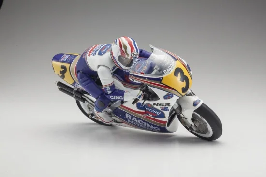 Kyosho Moto Hanging On Racer Biker - Honda NSR500 1991 Kit — image 3 of 11