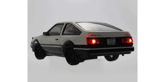 Kyosho First Mini-Z 1:28 Initial-D Toyota Sprinter Trueno AE86 WH/BK — image 4 of 7