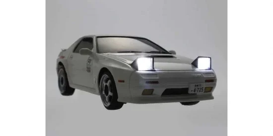 Kyosho First Mini-Z 1:28 Initial-D Mazda Savanna RX-7 FC3S WH &mdash; image 3 of 7