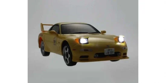 Kyosho First Mini-Z 1:28 Initial-D Mazda RX-7 FD3S YE — image 3 of 7