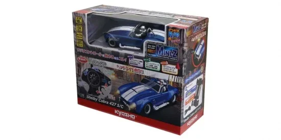 Kyosho First Mini-Z 1:28 Shelby Cobra 427 S/C 1960 Blue — image 6 of 6