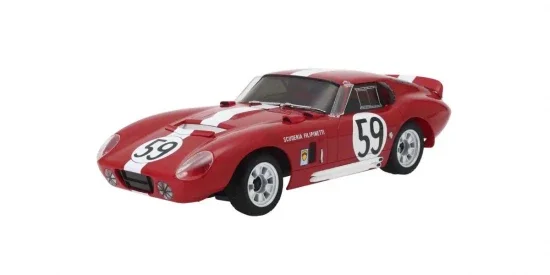 Kyosho First Mini-Z 1:28 Shelby Cobra Daytona No.59 Red — image 2 of 6
