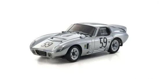 Kyosho First Mini-Z 1:28 Shelby Cobra Daytona Chrome — image 2 of 4
