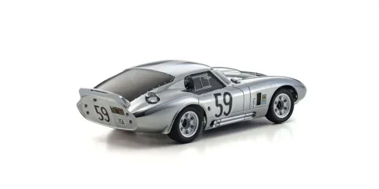 Kyosho First Mini-Z 1:28 Shelby Cobra Daytona Chrome — image 3 of 4