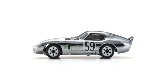 Kyosho First Mini-Z 1:28 Shelby Cobra Daytona Chrome — image 4 of 4