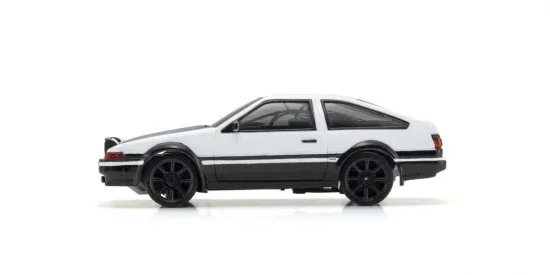 Kyosho First Mini-Z 1:28 Toyota Sprinter Trueno AE86 WH/BK &mdash; image 4 of 7