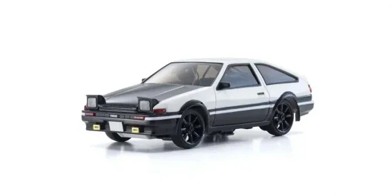 Kyosho First Mini-Z 1:28 Initial-D Sprinter Trueno AE86 WH/BK Carbon &mdash; image 2 of 6
