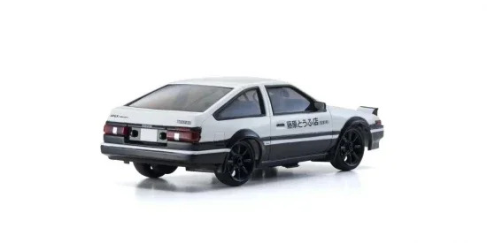 Kyosho First Mini-Z 1:28 Initial-D Sprinter Trueno AE86 WH/BK Carbon &mdash; image 3 of 6