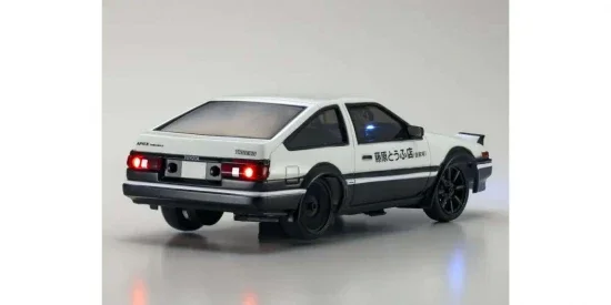 Kyosho First Mini-Z 1:28 Initial-D Sprinter Trueno AE86 WH/BK Carbon &mdash; image 6 of 6