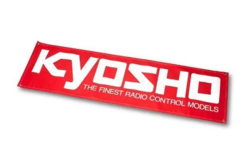 Kyosho Large Track Banner (600x1800mm) PVC — image 1 of 3