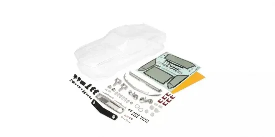 Kyosho Fazer FZ02 1:10 Ford Mustang Boss 429 1969 (L) Clear Body Set — image 3 of 4
