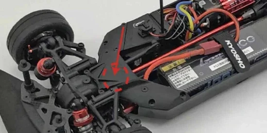 Kyosho Fazer FZ02 HD Steel Front Centre Shaft Cup — image 2 of 2