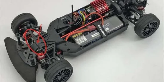 KYOSHO Carbon Front Shock Stay Fazer 2.0 &mdash; image 2 of 2