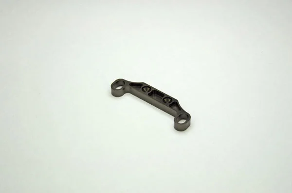 Kyosho Hard Front Suspension Holder (Gunmetal) - MP9 — image 2 of 3