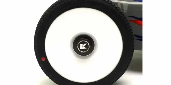 Kyosho 1:8 Inferno Serrated Closed Wheel Nuts (4) Gun Metal — image 4 of 5