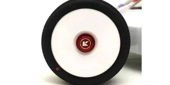 Kyosho 1:8 Inferno Serrated Closed Wheel Nuts (4) Red — image 4 of 5