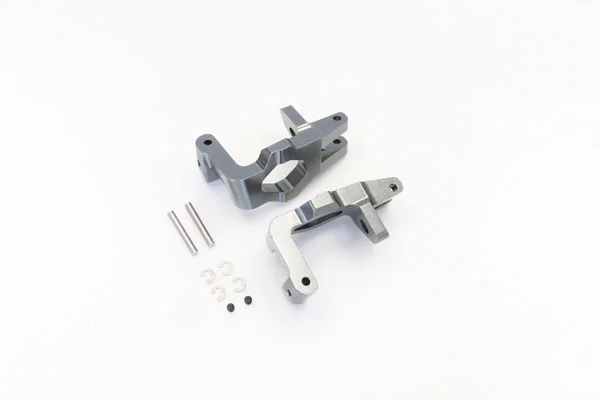 Kyosho Aluminium Front Hub Carrier Inferno GT (2) - Gun Metal — image 2 of 2