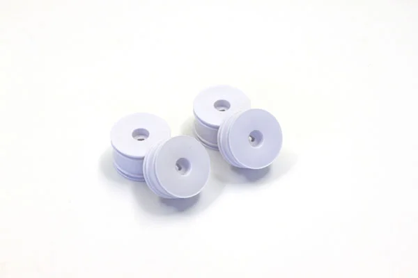 Kyosho Mini-Z Buggy Wheel Set (Lazer) (4) - White ** CLEARANCE **