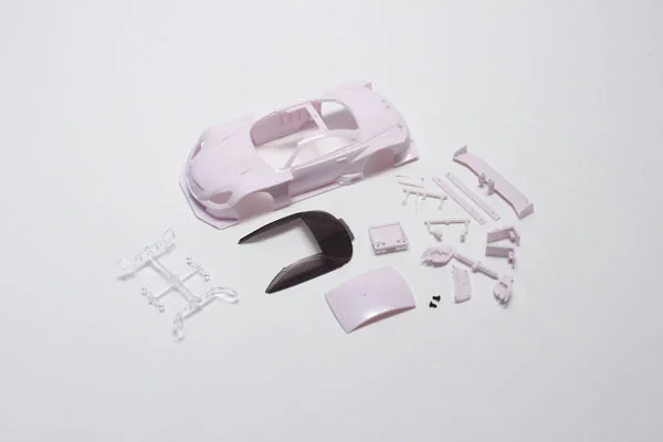 Kyosho Body Shell - Lexus Sc430 Gt500 2012 Mini-Z (White Body) — image 2 of 3