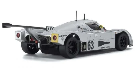 Kyosho Autoscale Mini-Z Sauber Mercedes No.63 Silver LM 1989 (W-LM) — image 2 of 2