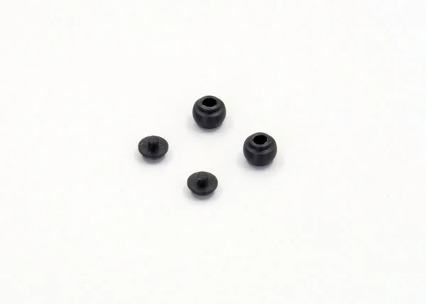 Upper Arm Ball & Spring Holder Set for MZW415 Kyosho Mini-Z MR03 &mdash; image 7 of 7