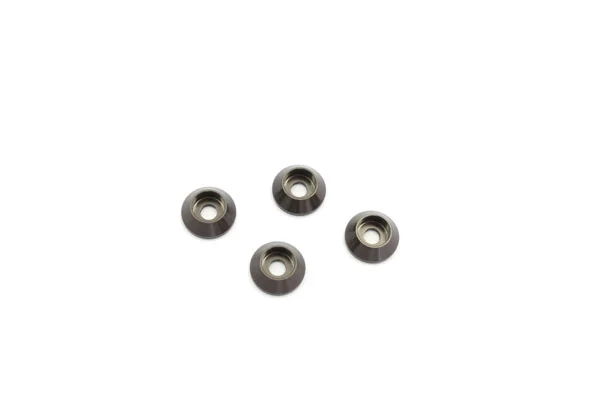Kyosho 3mm Head Washer Gun Metal (4) — image 2 of 2