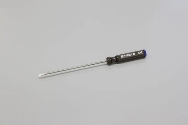 Kyosho Kanai Tool Screwdriver (Flat/3mm/Long) &mdash; image 2 of 3