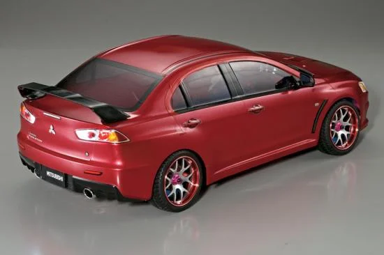 Killer Body Mitsubishi Lancer EVO X Clear Bodyshell - 190mm — image 4 of 5