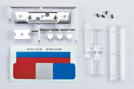 Killer Body Police Roof Warning Light W/O LED For 1:10 — image 2 of 3