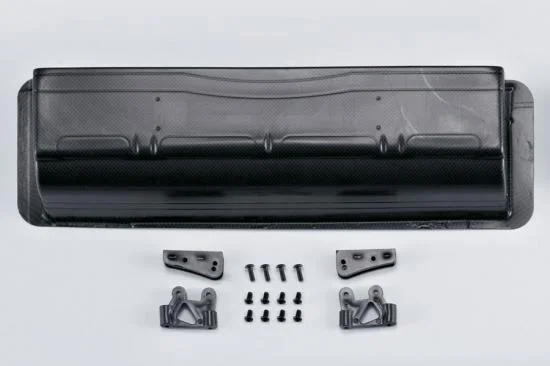 Killer Body Carbonfibre Lexan Rear Wing + Mounts For 1/7 — image 2 of 3
